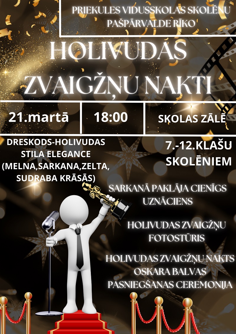 Holivudas zvaigžņu nakts png 2